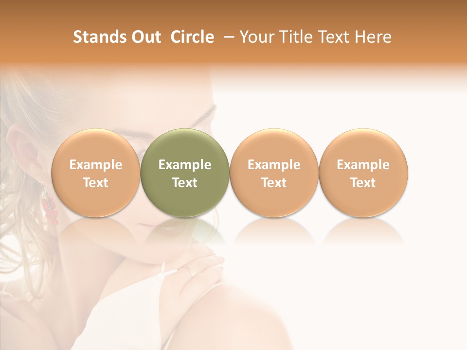 Bride Luxury Make Up PowerPoint Template
