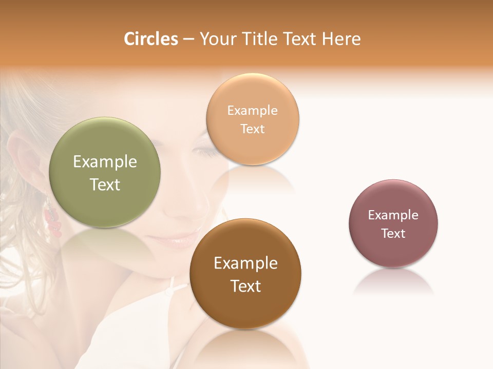 Bride Luxury Make Up PowerPoint Template