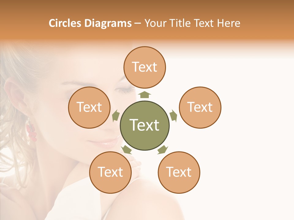 Bride Luxury Make Up PowerPoint Template