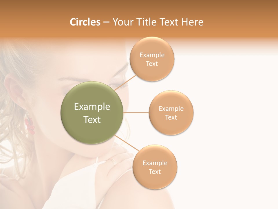 Bride Luxury Make Up PowerPoint Template