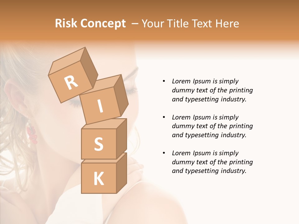 Bride Luxury Make Up PowerPoint Template