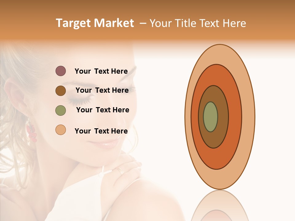 Bride Luxury Make Up PowerPoint Template