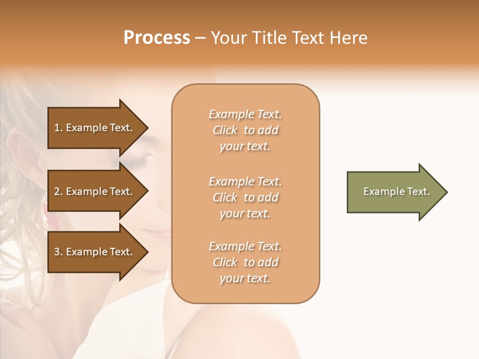 Bride Luxury Make Up PowerPoint Template