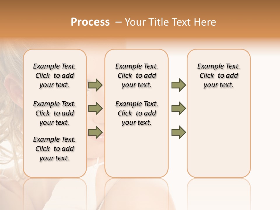Bride Luxury Make Up PowerPoint Template