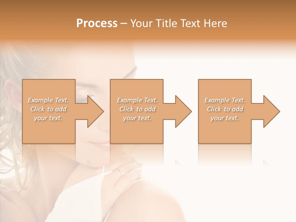 Bride Luxury Make Up PowerPoint Template