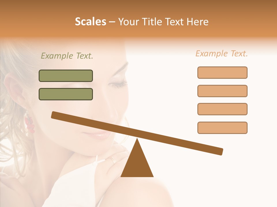 Bride Luxury Make Up PowerPoint Template