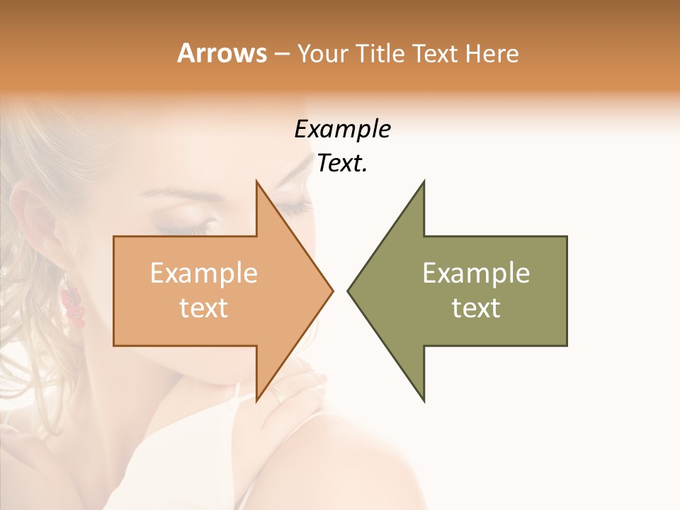 Bride Luxury Make Up PowerPoint Template