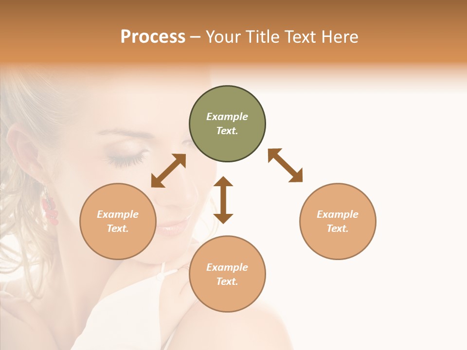 Bride Luxury Make Up PowerPoint Template