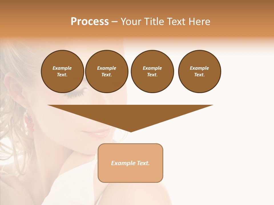 Bride Luxury Make Up PowerPoint Template