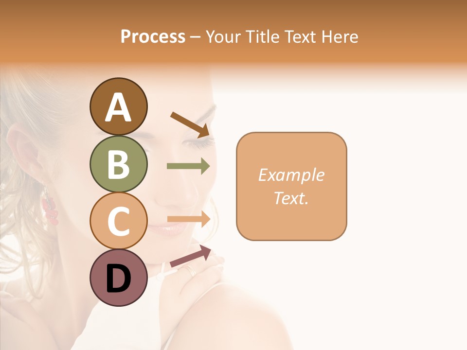 Bride Luxury Make Up PowerPoint Template