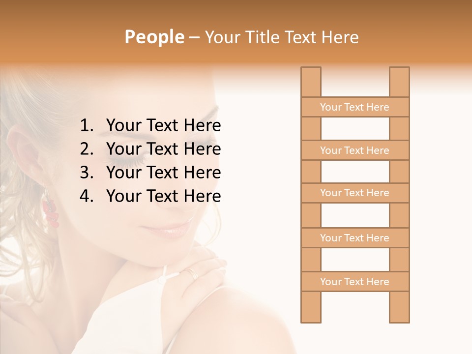 Bride Luxury Make Up PowerPoint Template
