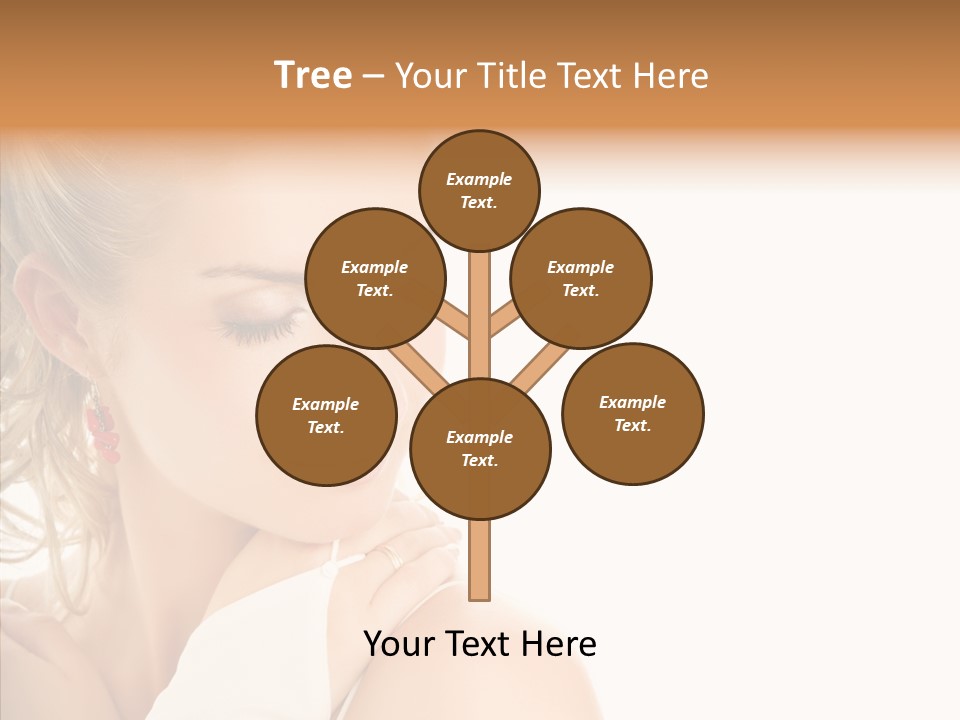 Bride Luxury Make Up PowerPoint Template