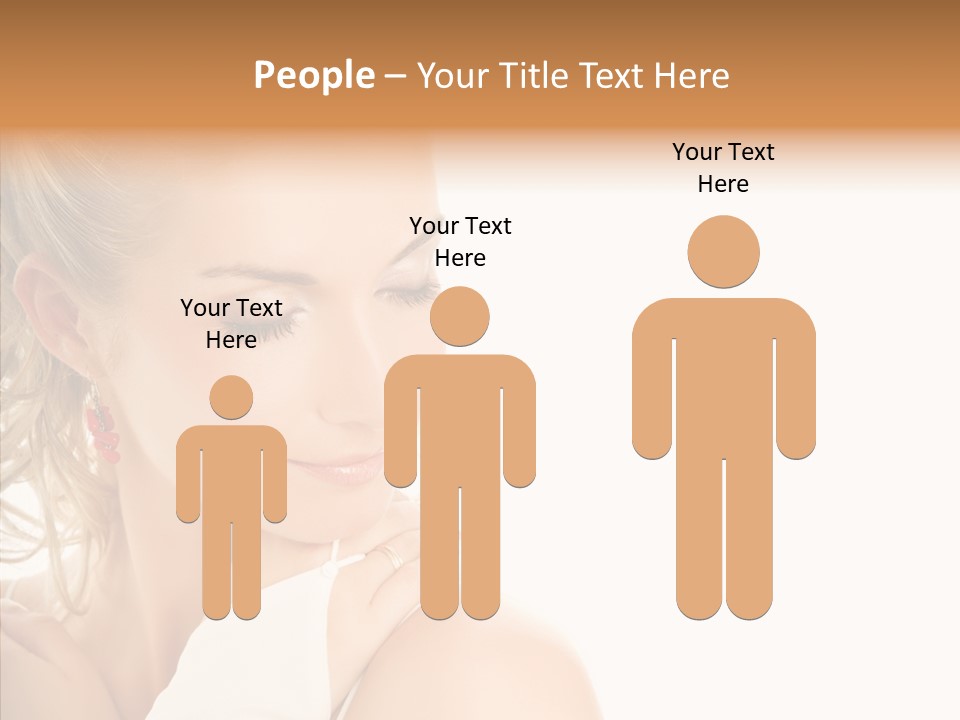 Bride Luxury Make Up PowerPoint Template