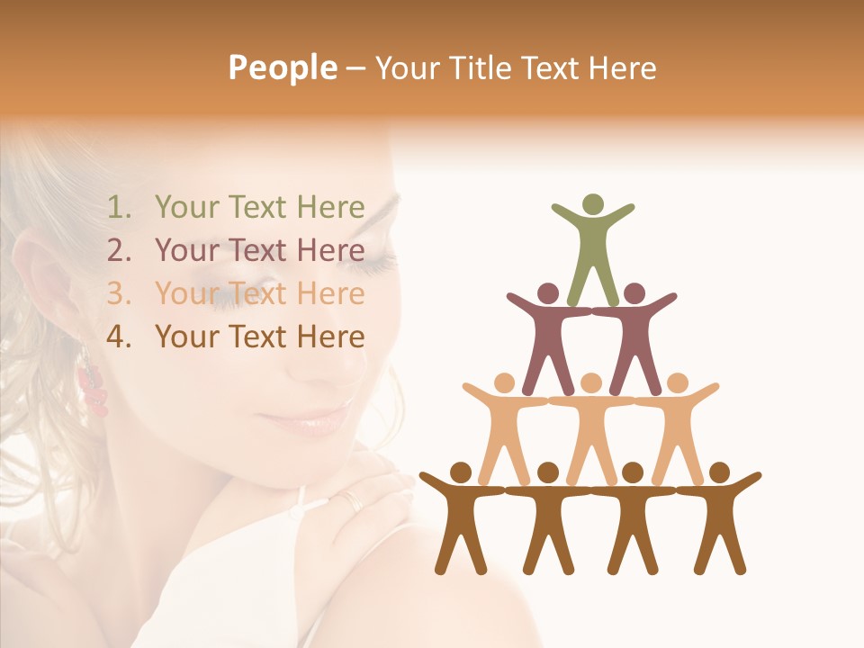 Bride Luxury Make Up PowerPoint Template