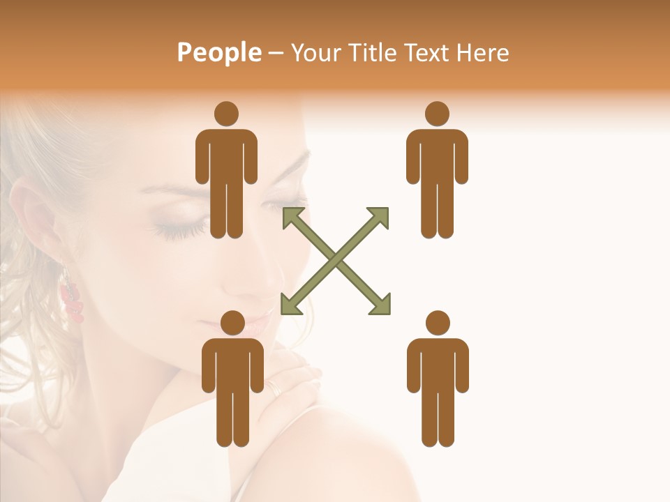 Bride Luxury Make Up PowerPoint Template