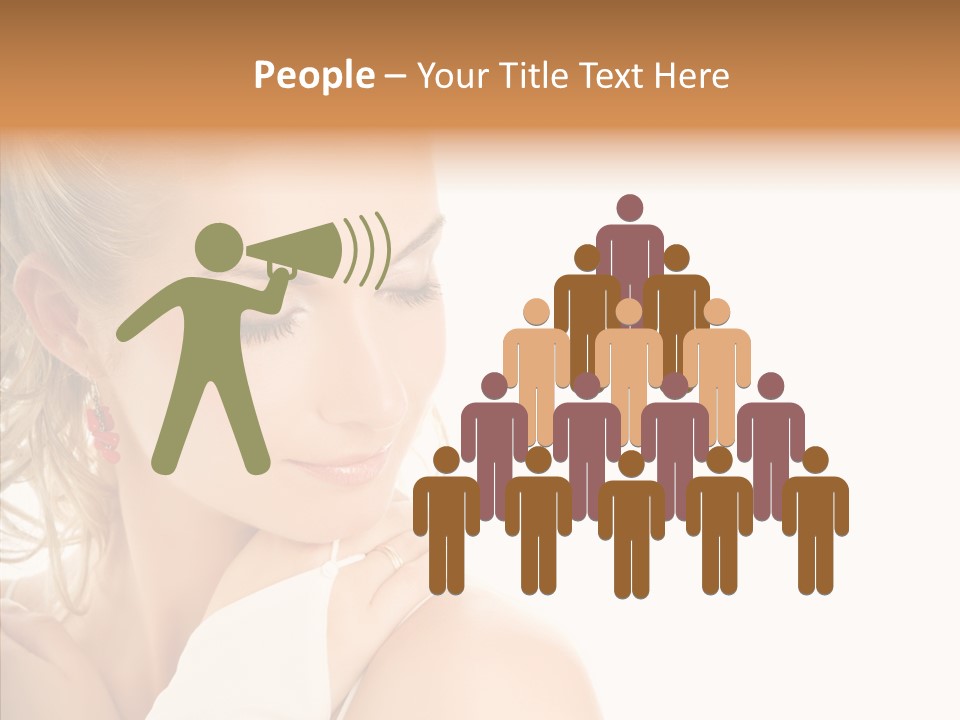 Bride Luxury Make Up PowerPoint Template