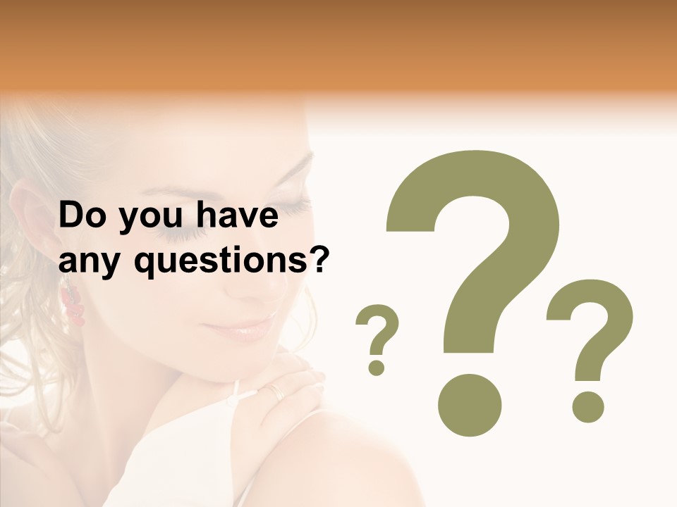 Bride Luxury Make Up PowerPoint Template