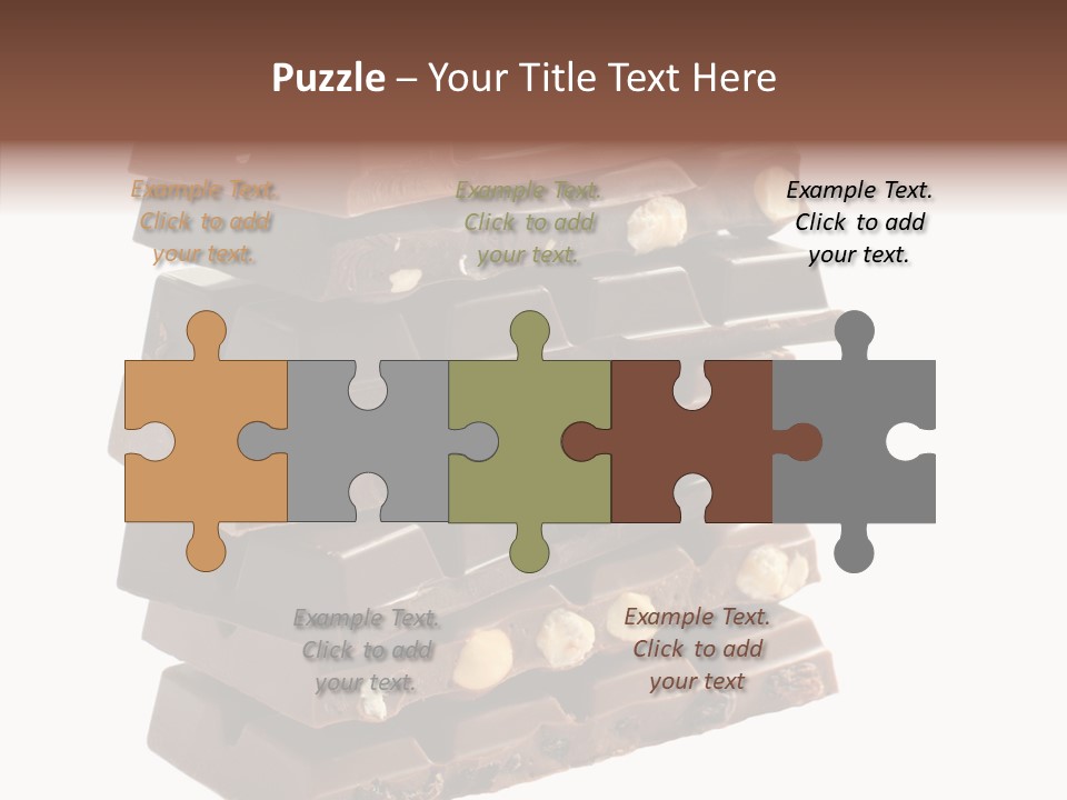 Block Part Color PowerPoint Template