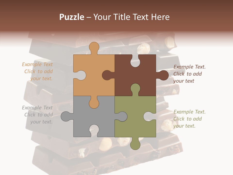 Block Part Color PowerPoint Template