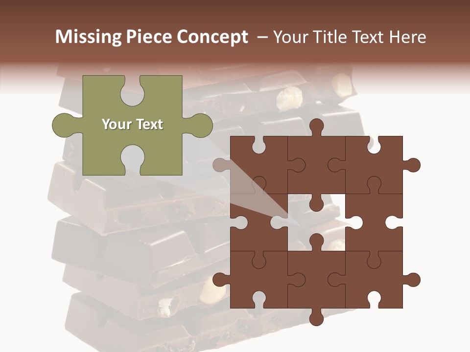 Block Part Color PowerPoint Template