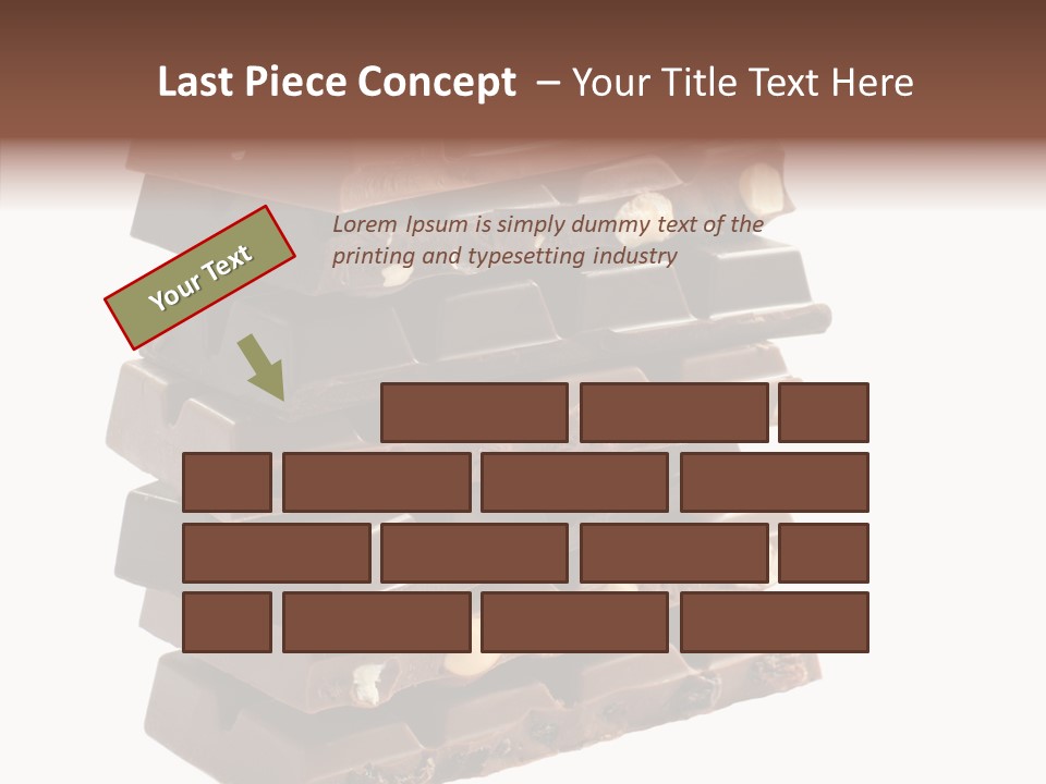 Block Part Color PowerPoint Template