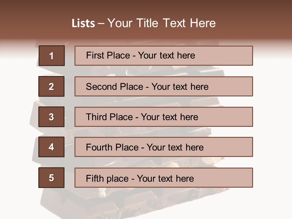Block Part Color PowerPoint Template