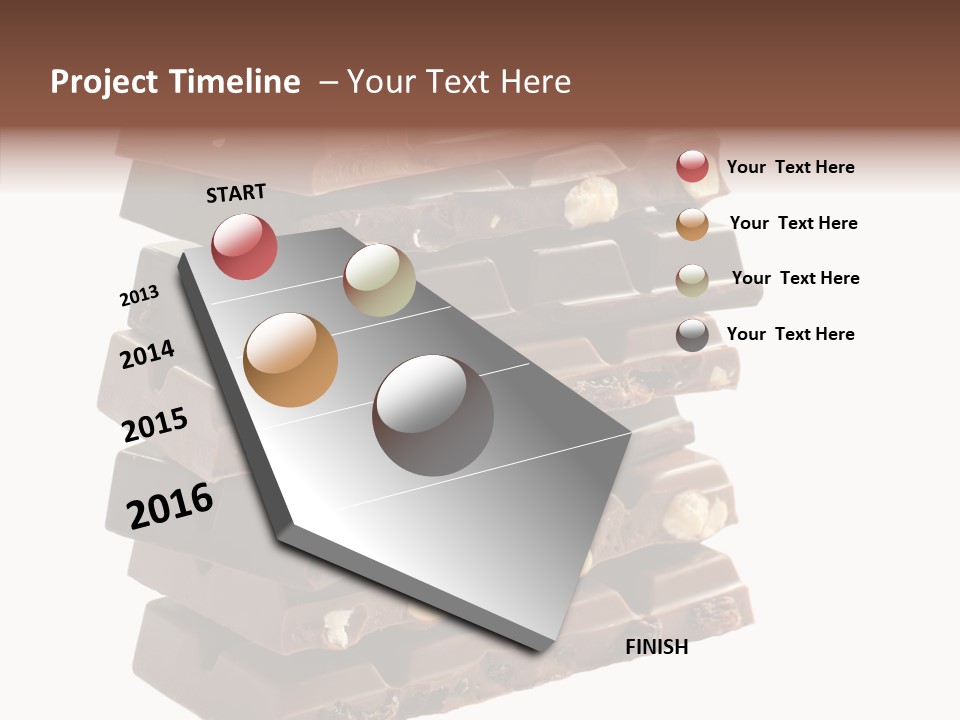 Block Part Color PowerPoint Template