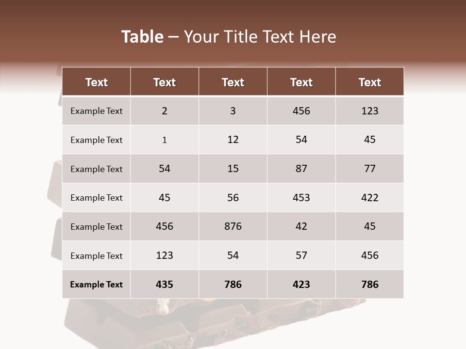 Block Part Color PowerPoint Template