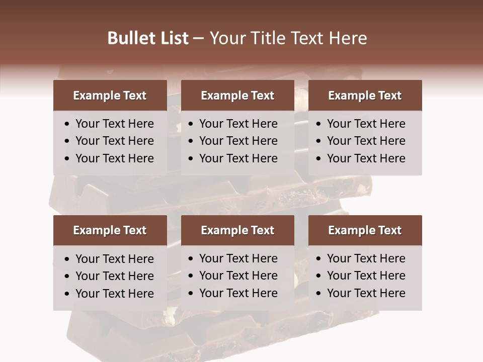 Block Part Color PowerPoint Template