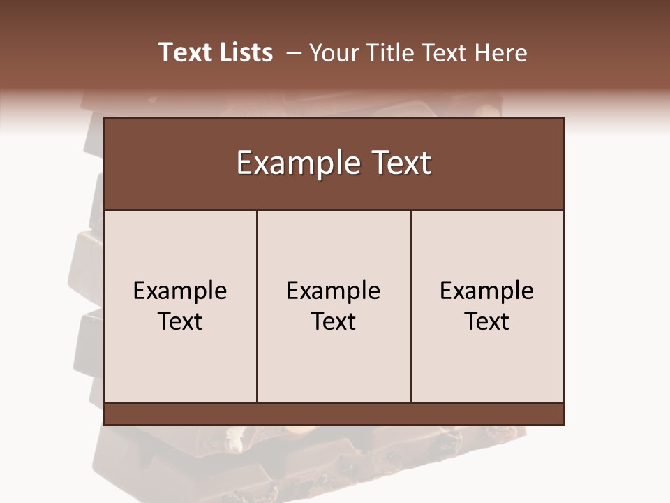 Block Part Color PowerPoint Template