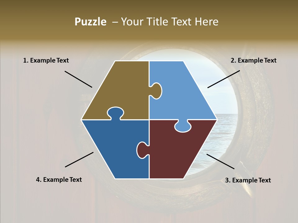 Background Brass Nautical PowerPoint Template