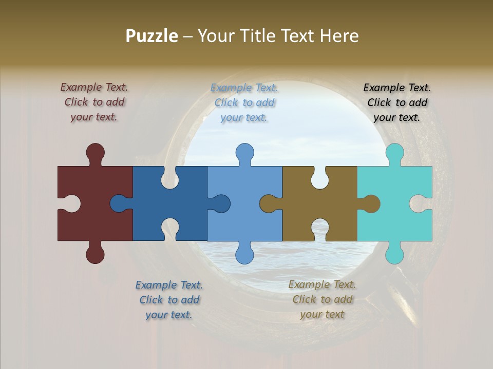 Background Brass Nautical PowerPoint Template