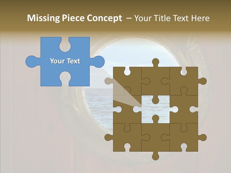 Background Brass Nautical PowerPoint Template