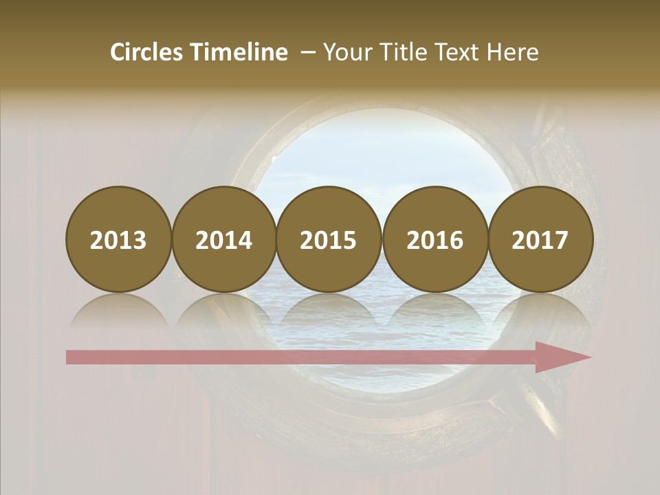 Background Brass Nautical PowerPoint Template