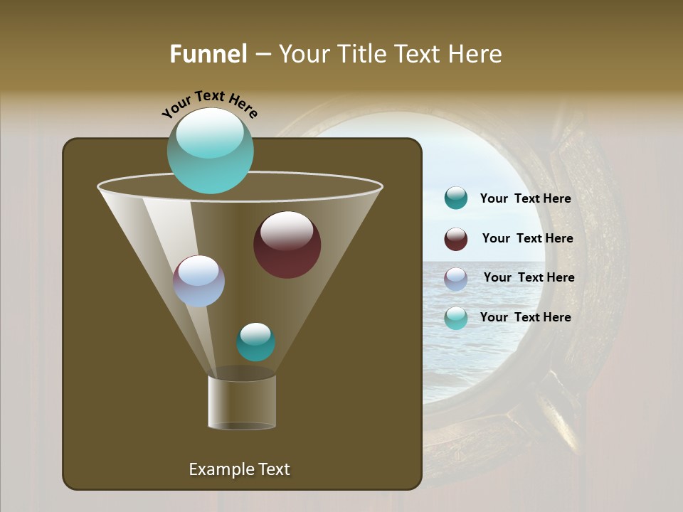 Background Brass Nautical PowerPoint Template