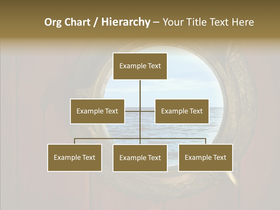 Background Brass Nautical PowerPoint Template