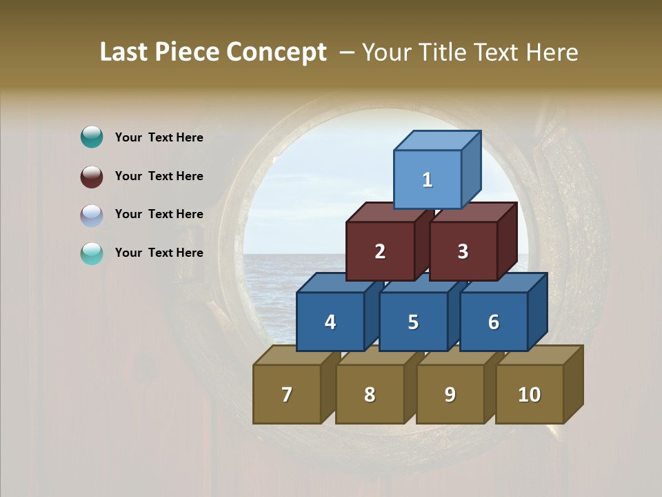 Background Brass Nautical PowerPoint Template