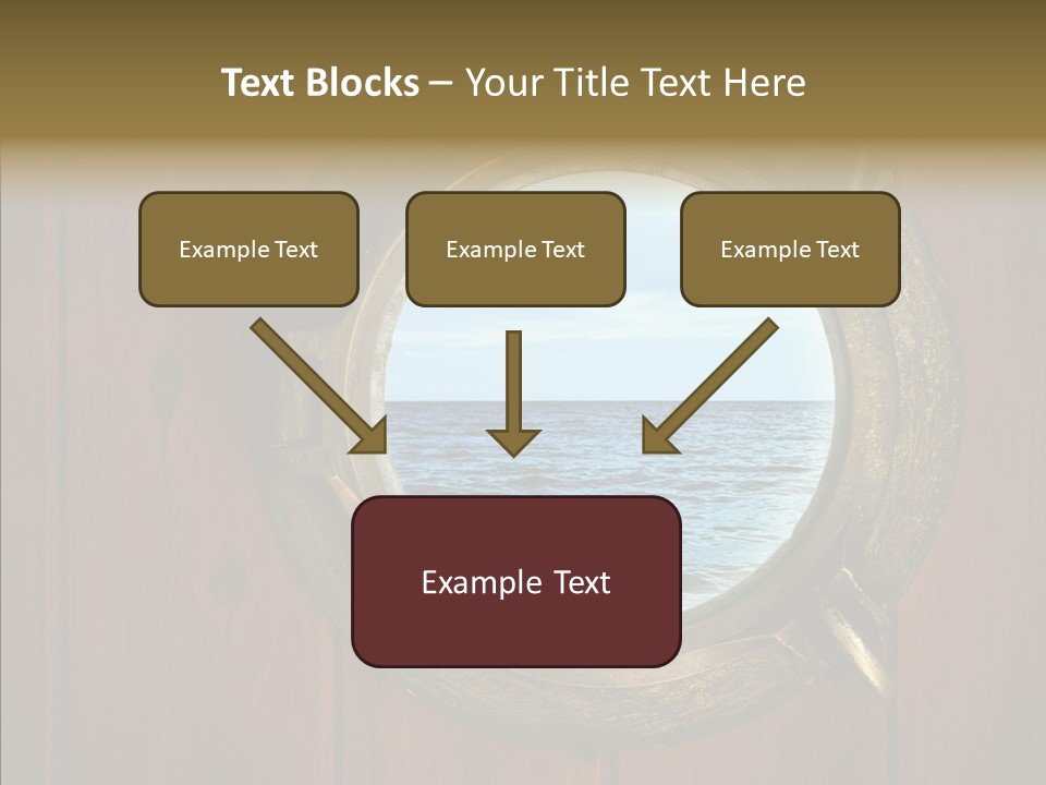 Background Brass Nautical PowerPoint Template
