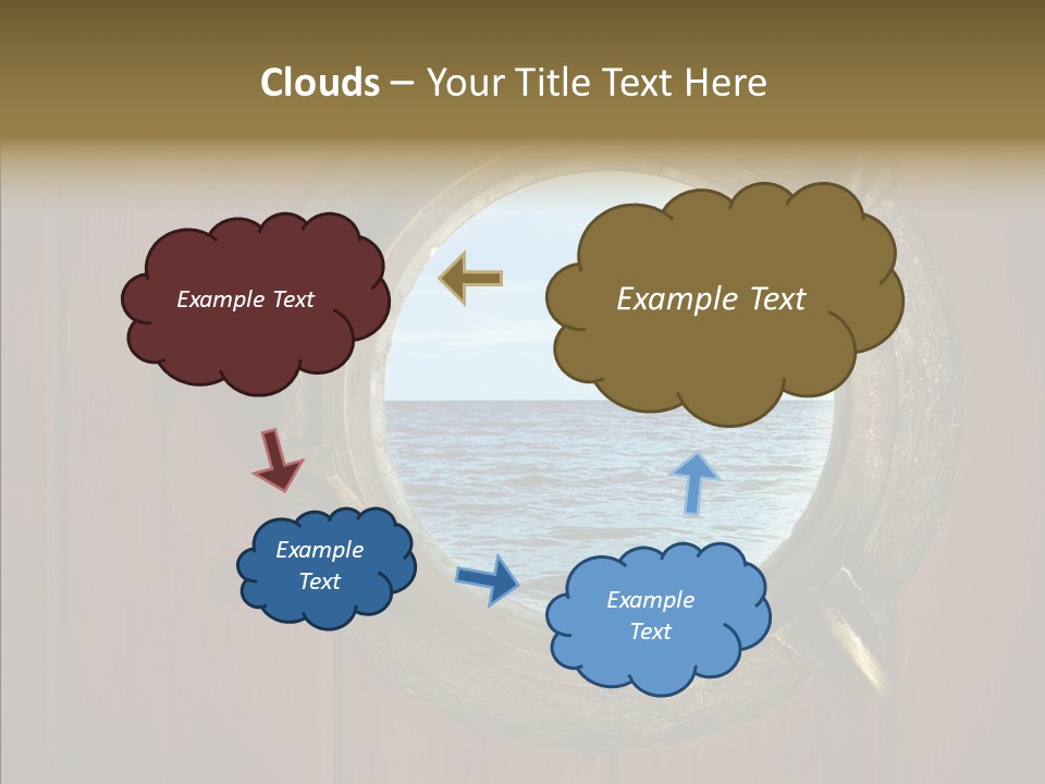 Background Brass Nautical PowerPoint Template