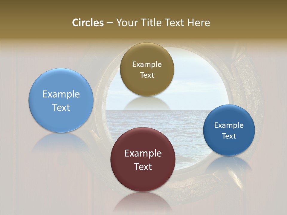 Background Brass Nautical PowerPoint Template