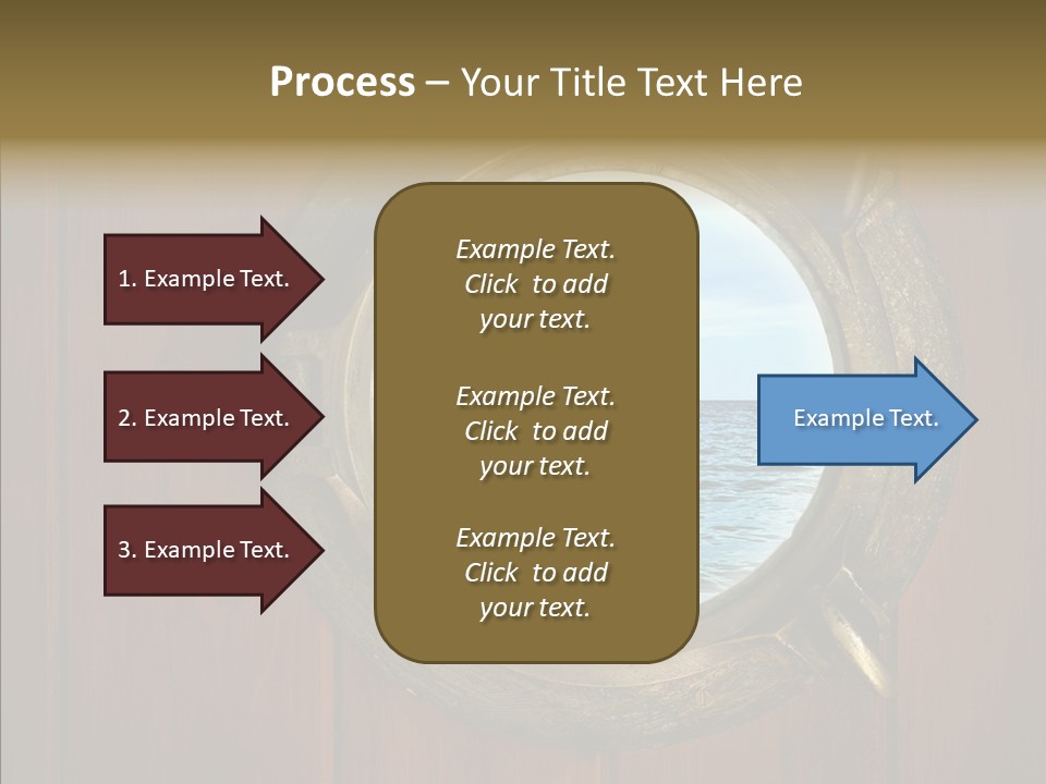 Background Brass Nautical PowerPoint Template