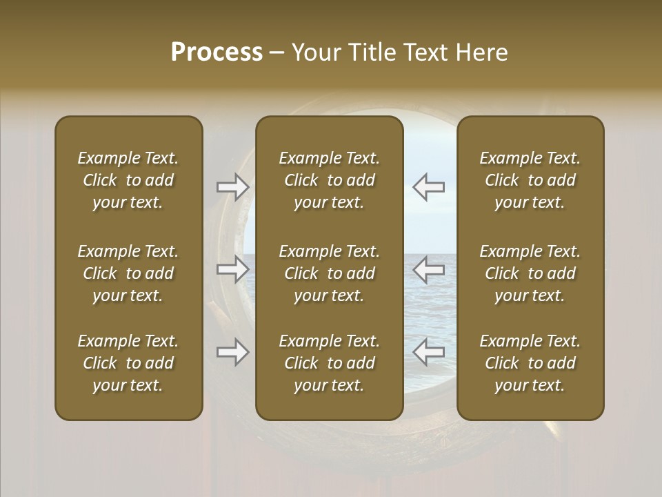 Background Brass Nautical PowerPoint Template