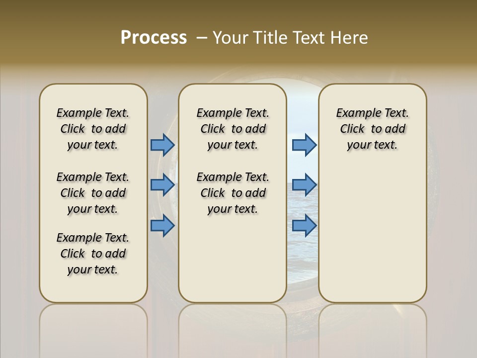 Background Brass Nautical PowerPoint Template