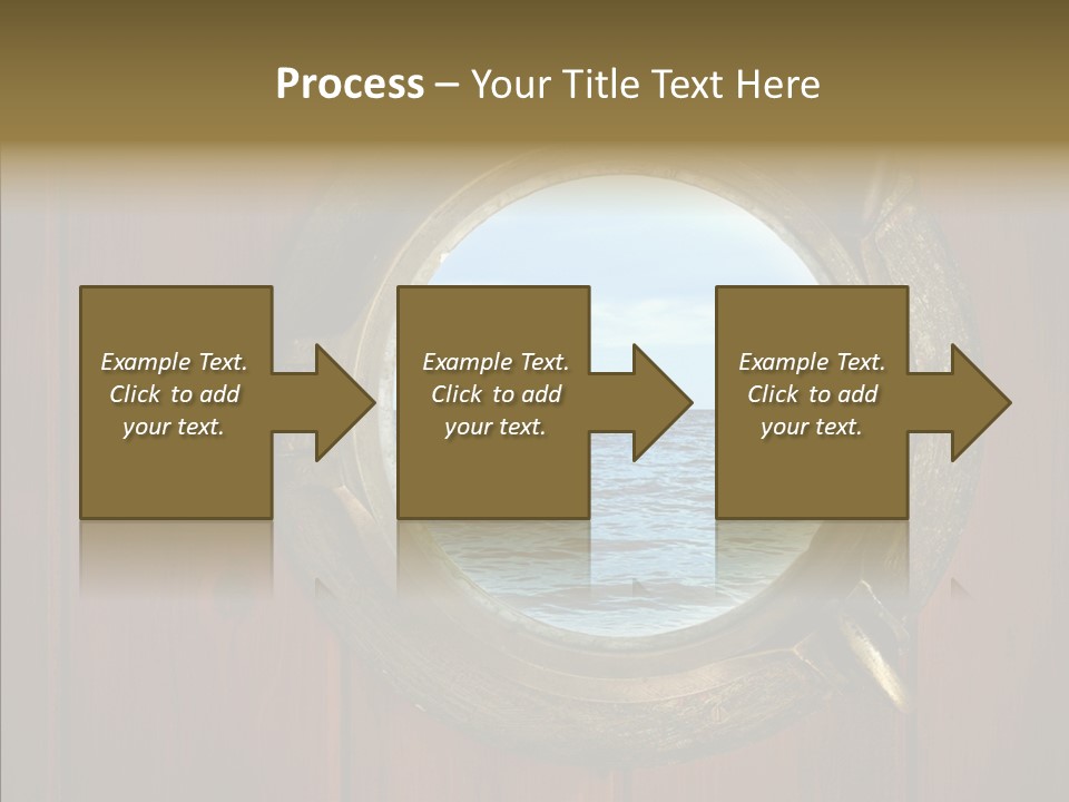 Background Brass Nautical PowerPoint Template