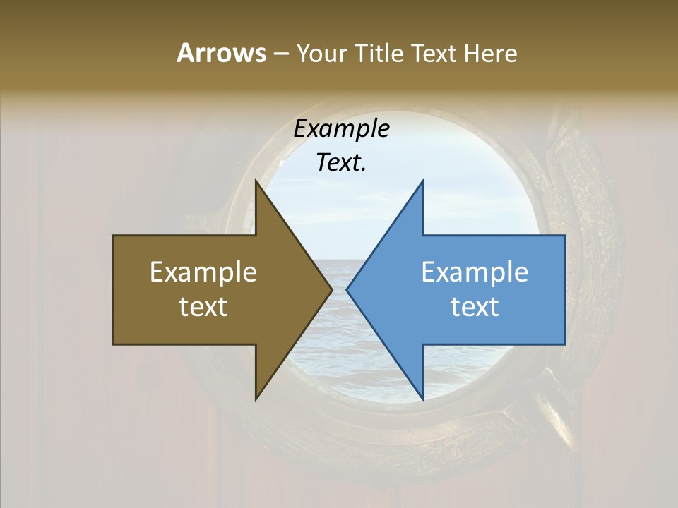 Background Brass Nautical PowerPoint Template