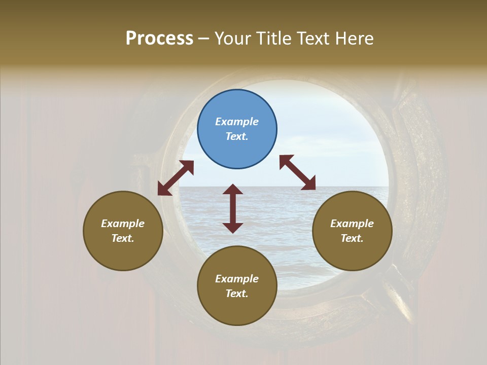 Background Brass Nautical PowerPoint Template