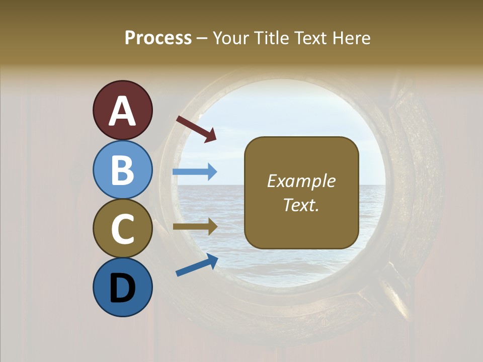 Background Brass Nautical PowerPoint Template