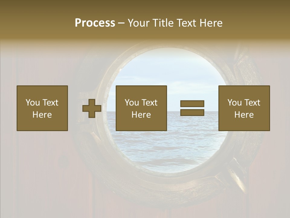 Background Brass Nautical PowerPoint Template
