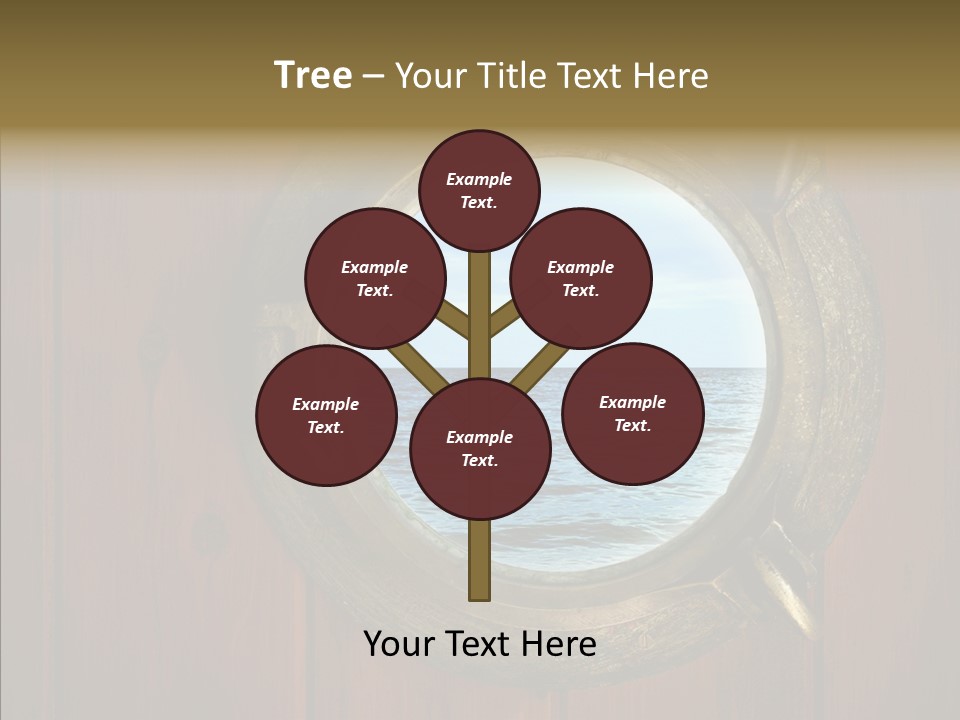 Background Brass Nautical PowerPoint Template