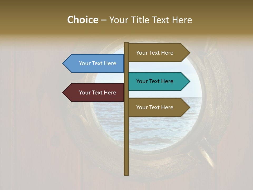 Background Brass Nautical PowerPoint Template